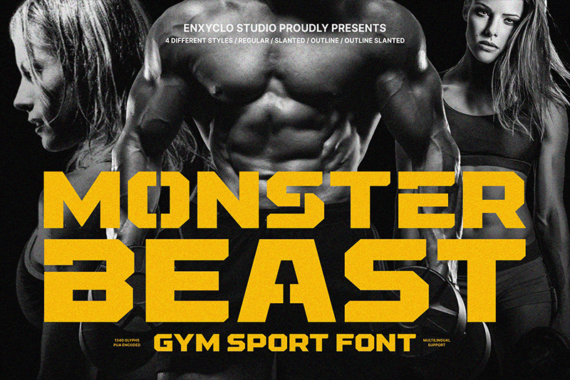 NCL Monster Beast Font