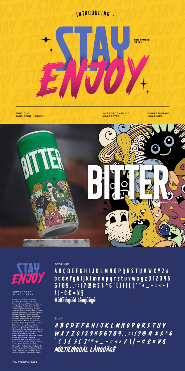 Stay Enjoy Font
