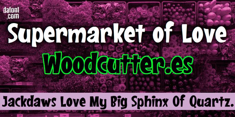 Supermarket of Love Font