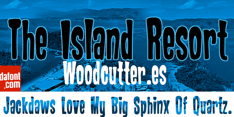 The Island Resort Font