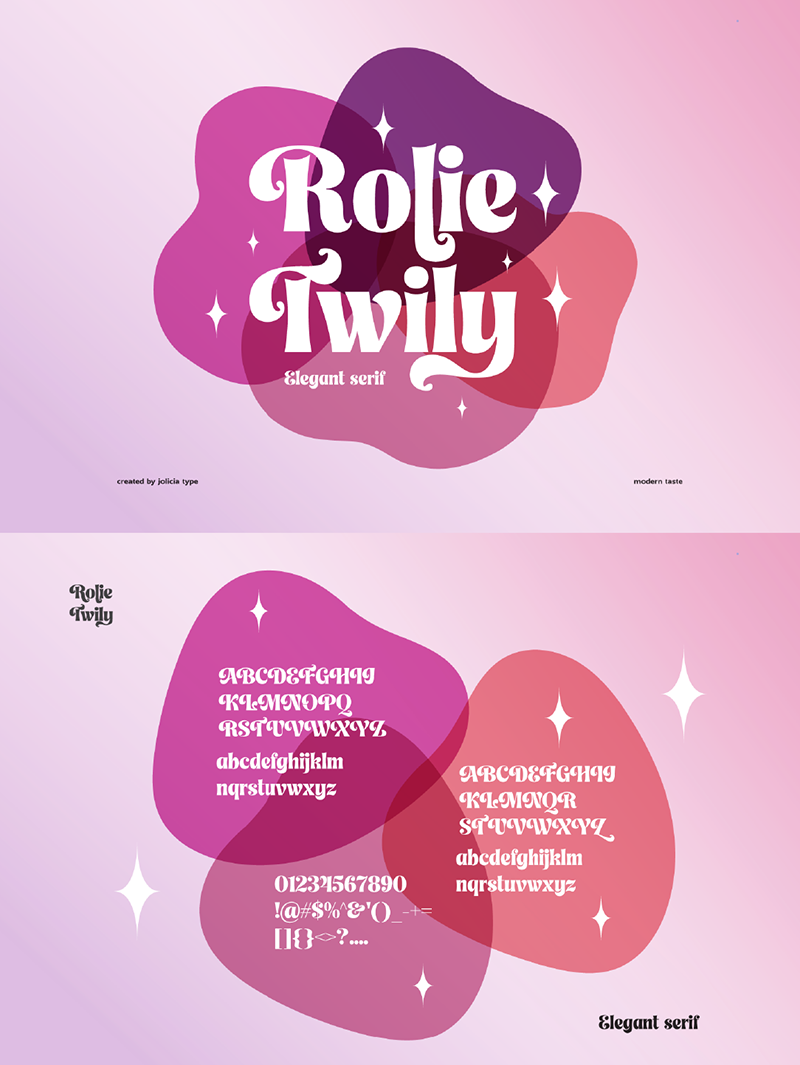 Rolie Twily Font