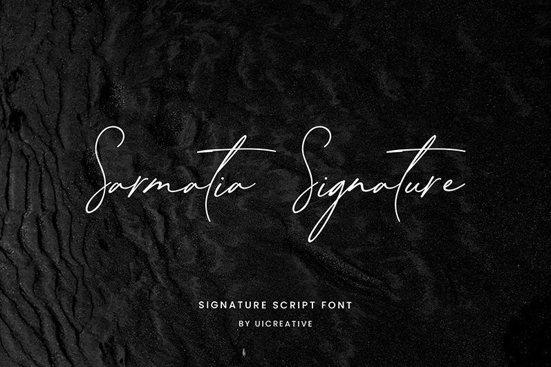 Sarmatia Signature Font