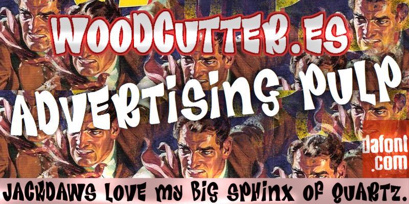 Advertising Pulp Font