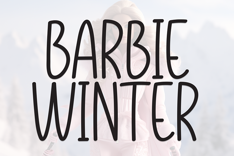Barbie Winter Font
