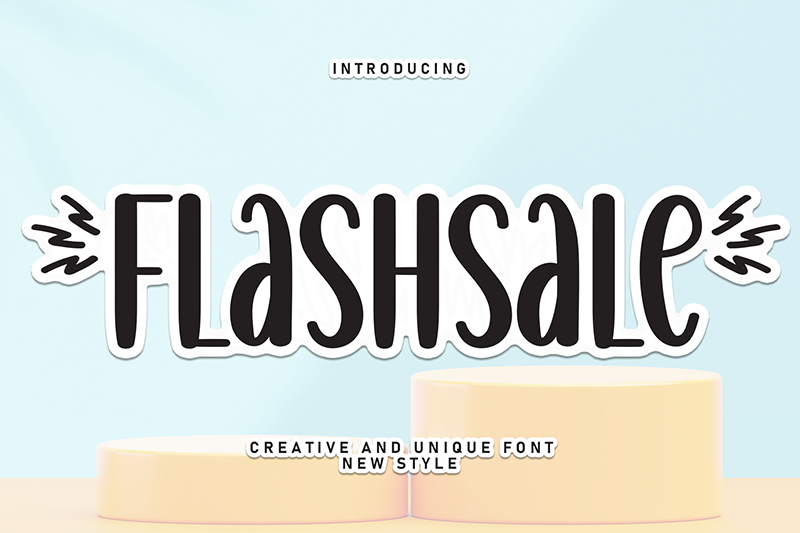 Flashsale Font