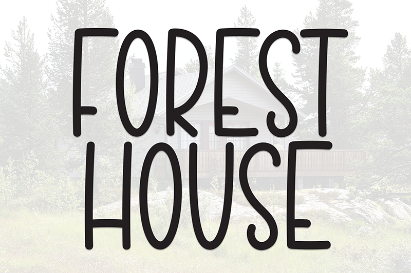 Forest House Font