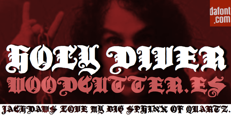 Holy Diver Font