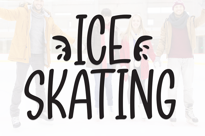 Ice Skating Font