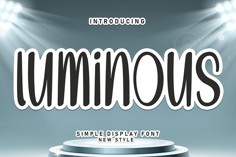 Luminous Font