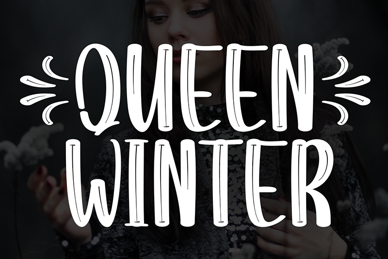 Queen Winter Font
