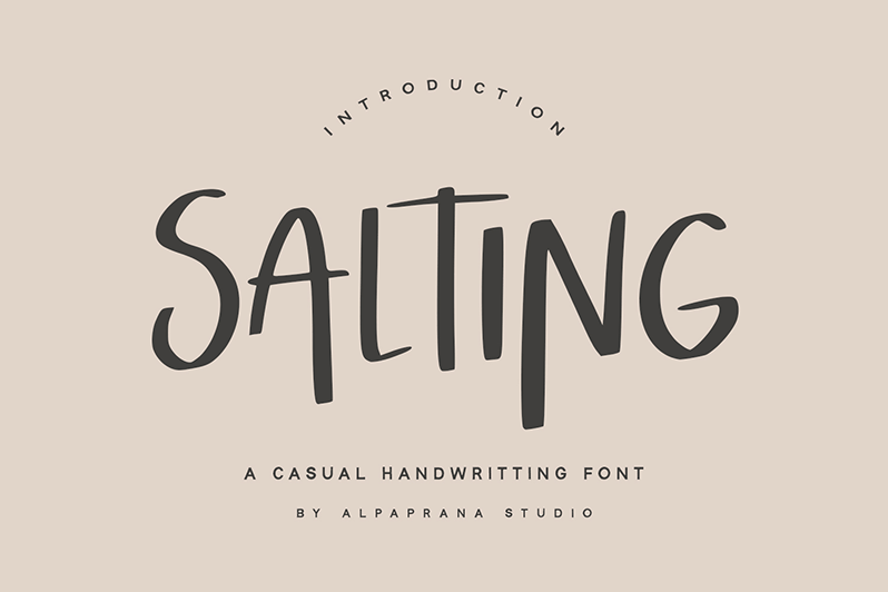 Salting Font