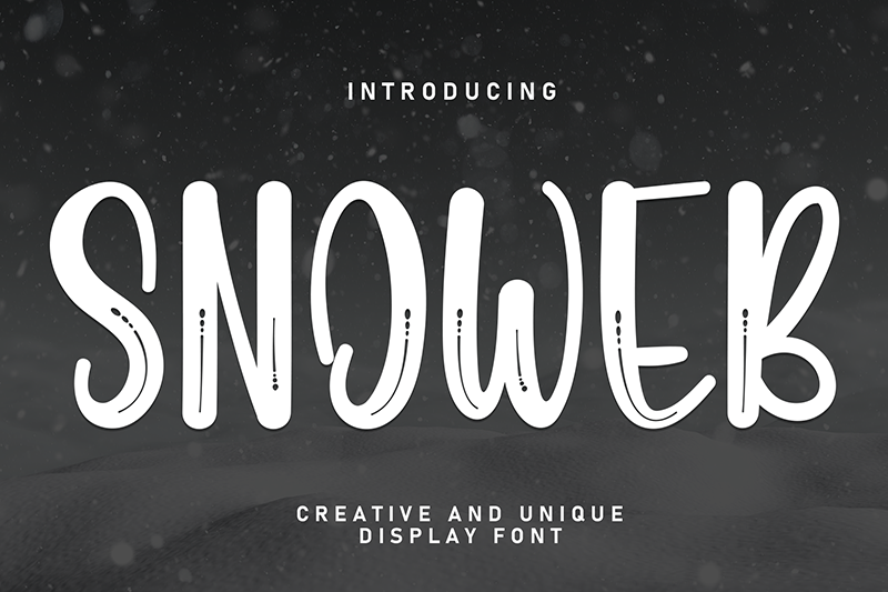 Snoweb Font