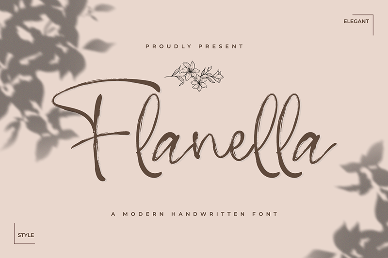 Flanella Font