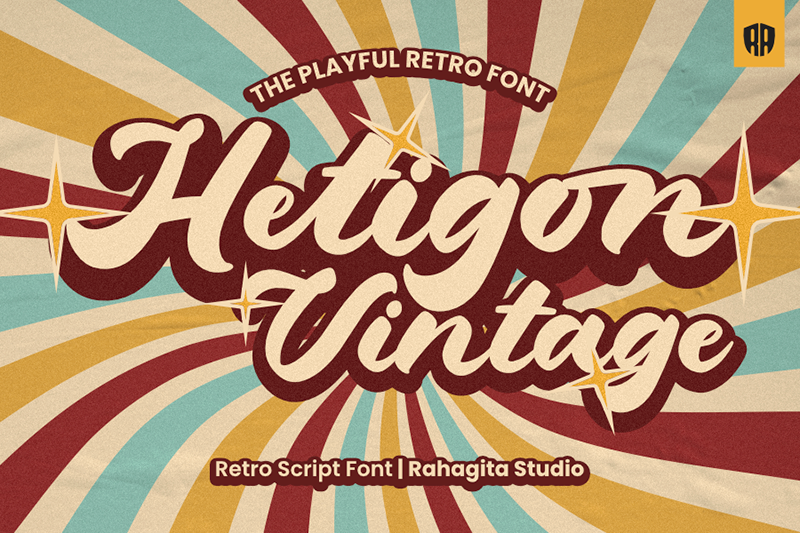 Hetigon Vintage Font