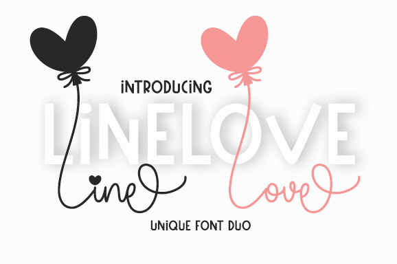 Line Love Font