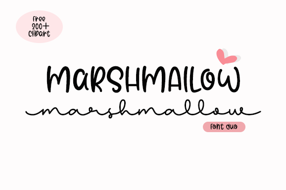 Marshmallow Font