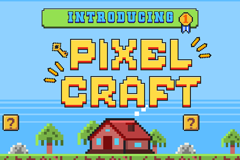 Pixelcraft Font