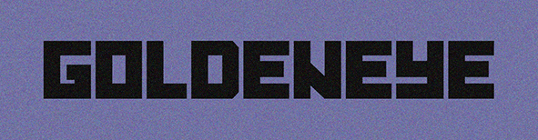 Goldeneye Font