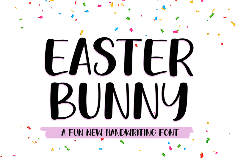 Easter Bunny Font