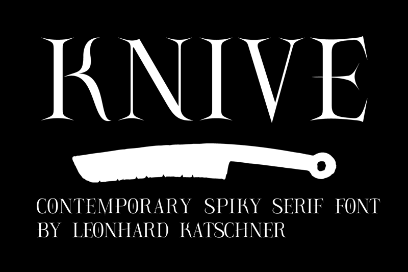 Knive Font