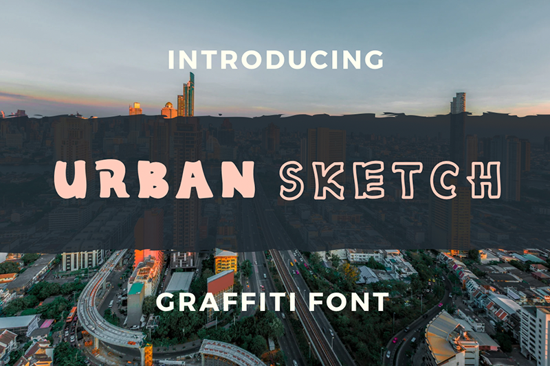 Urban Sketch Font
