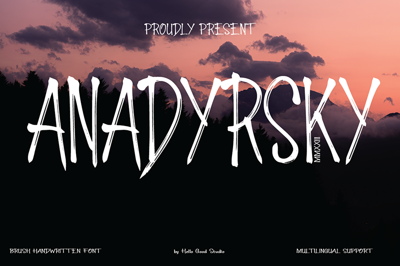 Anadyrsky Font
