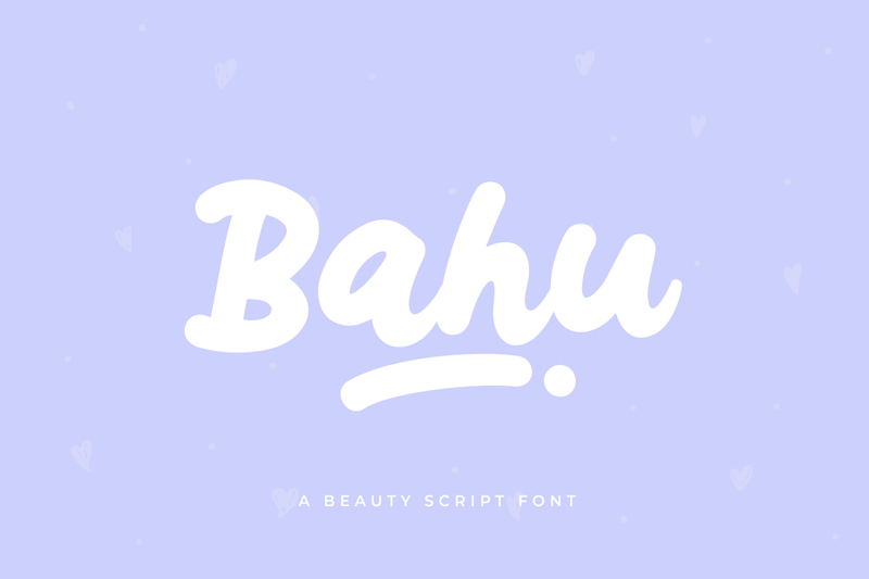 Bahu Font