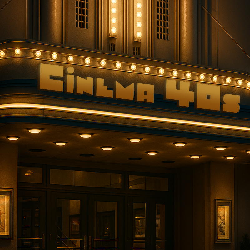 Cinema 40s Font