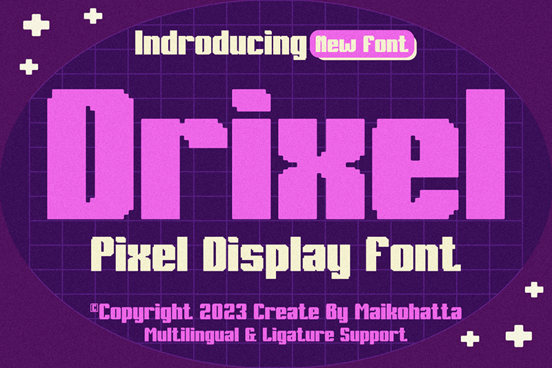Drixel Font