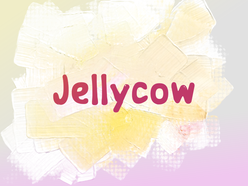 j Jellycow Font