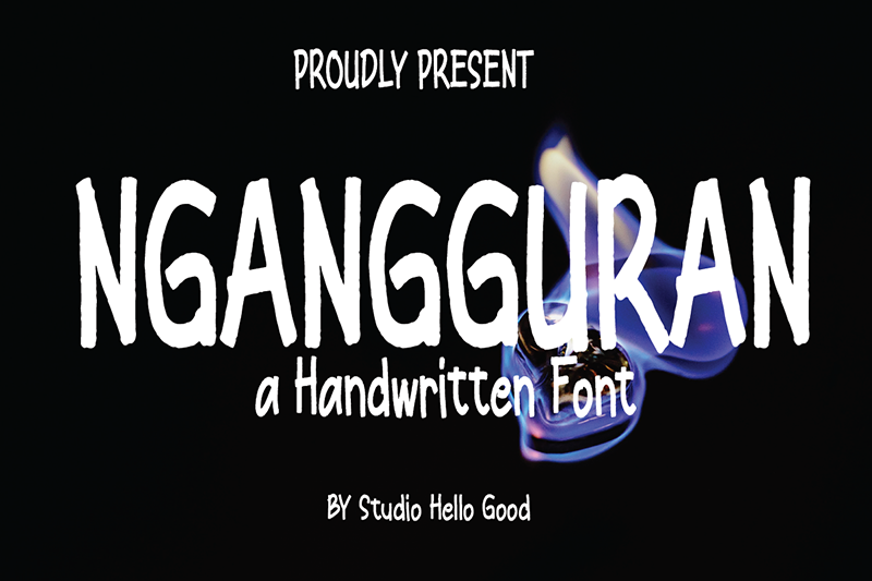 Ngangguran Font