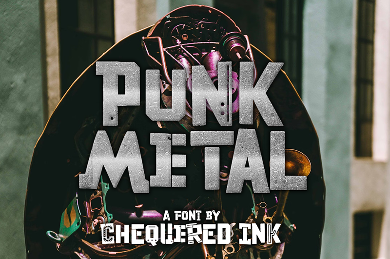 Punk Metal Font