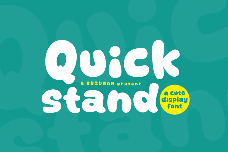 Quick Stand Font