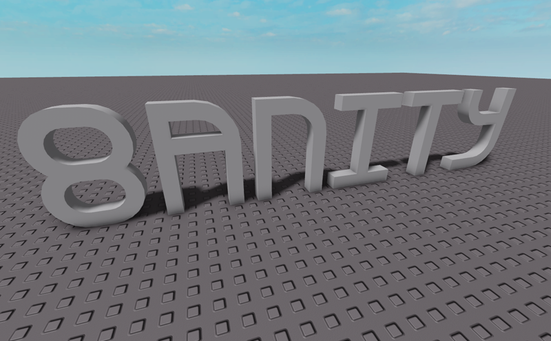 8anity Font