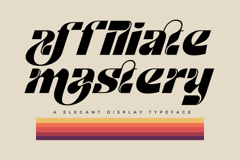 Affiliate Mastery Font