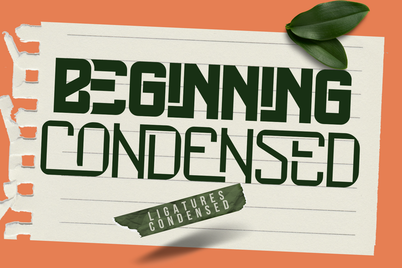 Beginning Font