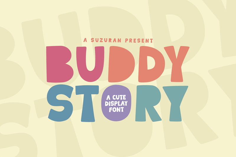 Buddy Story Font