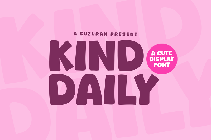 Kind Daily Font