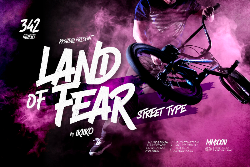 Land of Fear Font