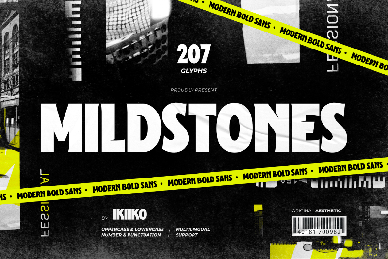 Mildstones Font