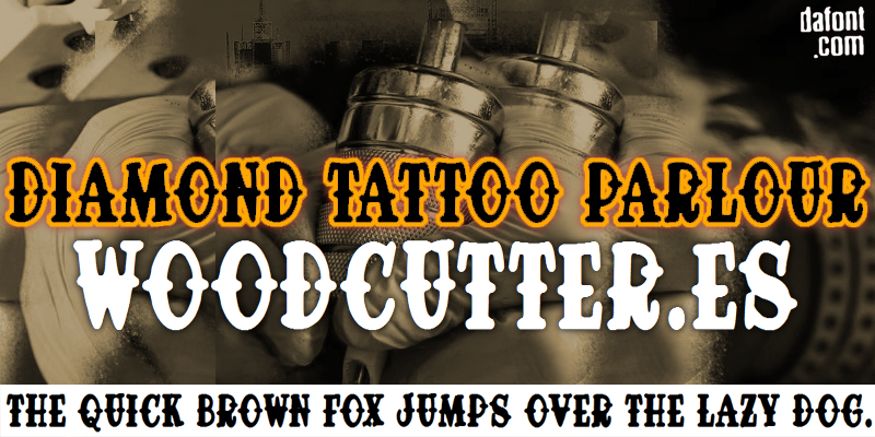 Diamond Tattoo Parlour Font