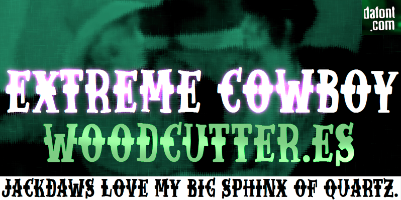 Extreme Cowboy Font