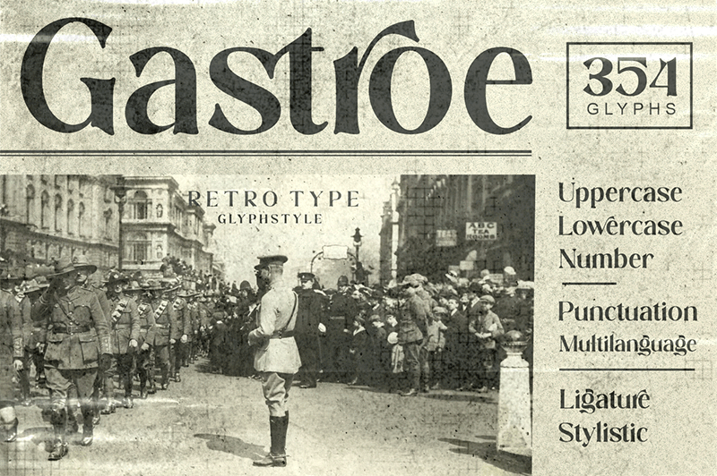 Gastroe Font