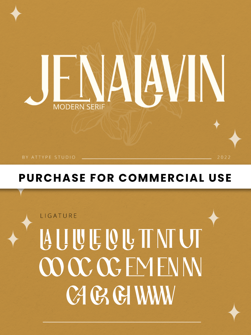 Jenalavin Font