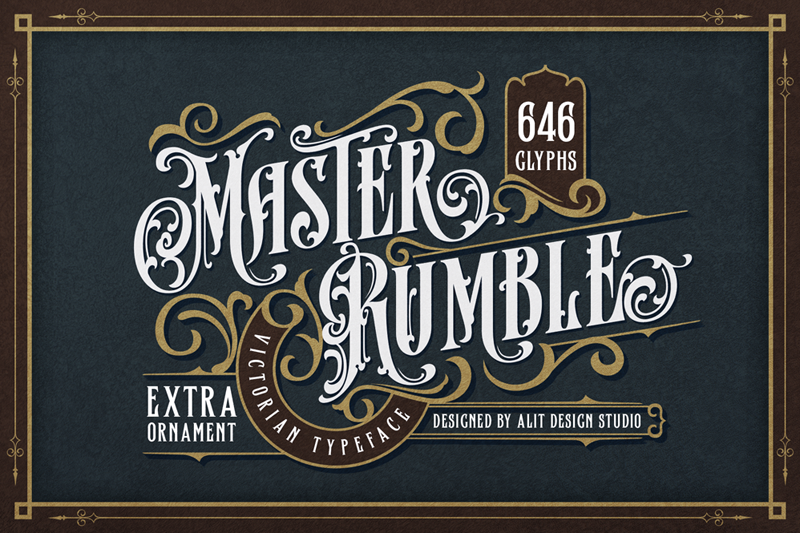 Master Rumble Font