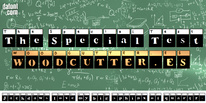 The Special Test Font