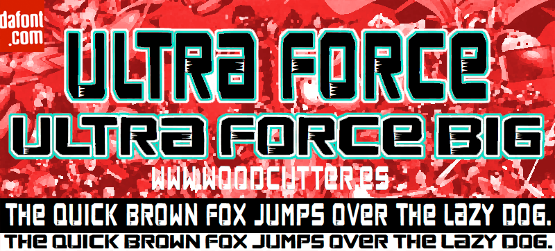 Ultra Force Font