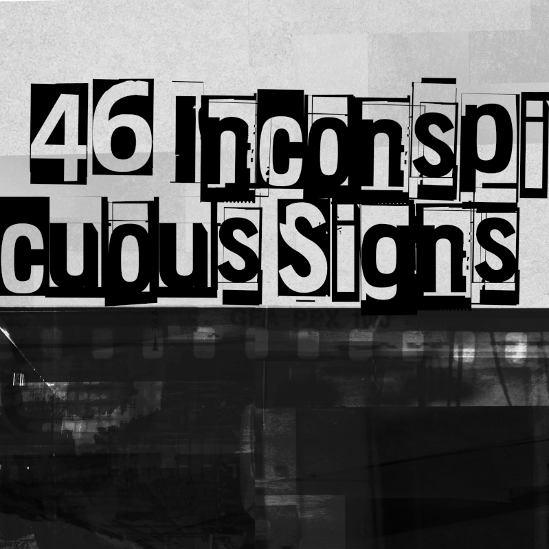 46 Inconspicuous Signs Font