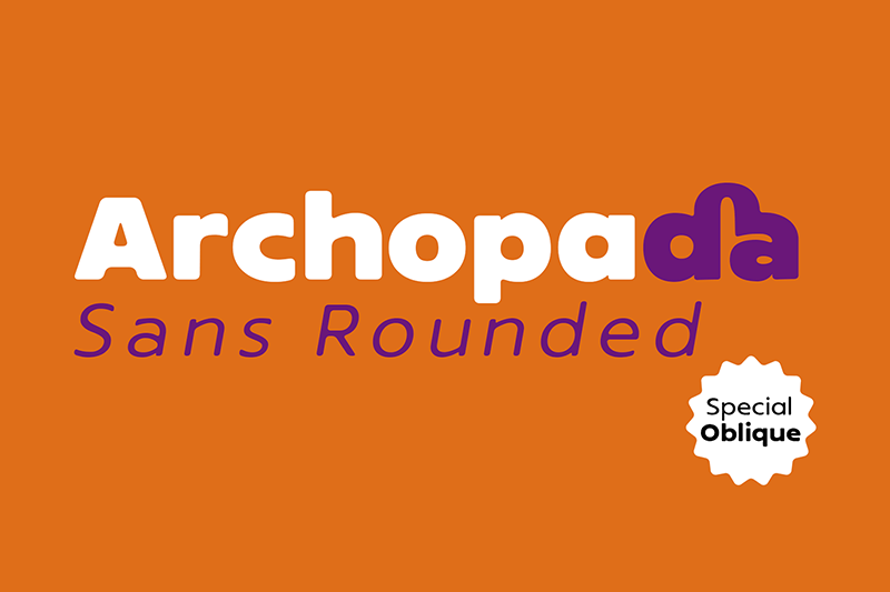 Archopada Rounded Font