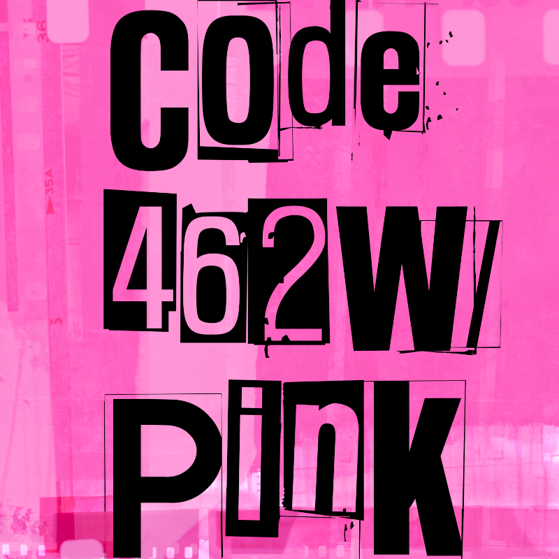 Code 462W/Pink Font